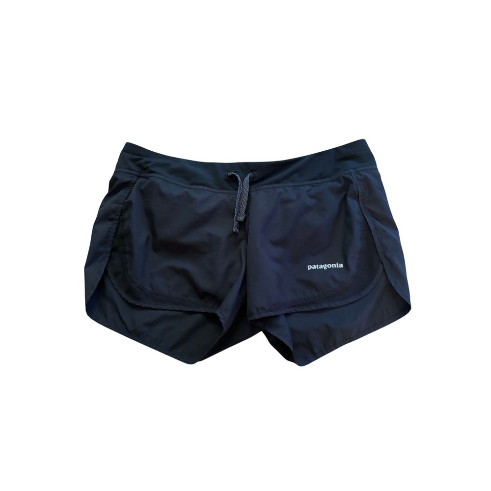 Patagonia Strider Shorts Women's Small Black Running Athletic Trail Lightweight
